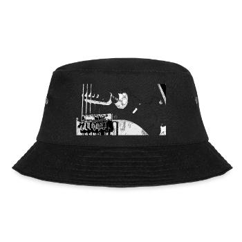 Electric guitar - Bucket Hat - black - Front - Lela (165cm)