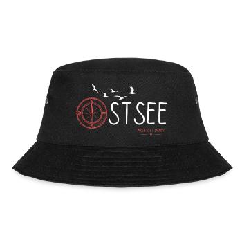 Ostseeküste - Meerliebe - Bucket Hat - Schwarz - Vorne - Lela (165cm)
