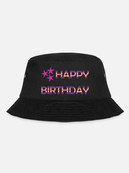 ANNIVERSAIRE. HAPPY BIRTHDAY. JOYEUX ANNIVERSAIRE. - Bob - noir