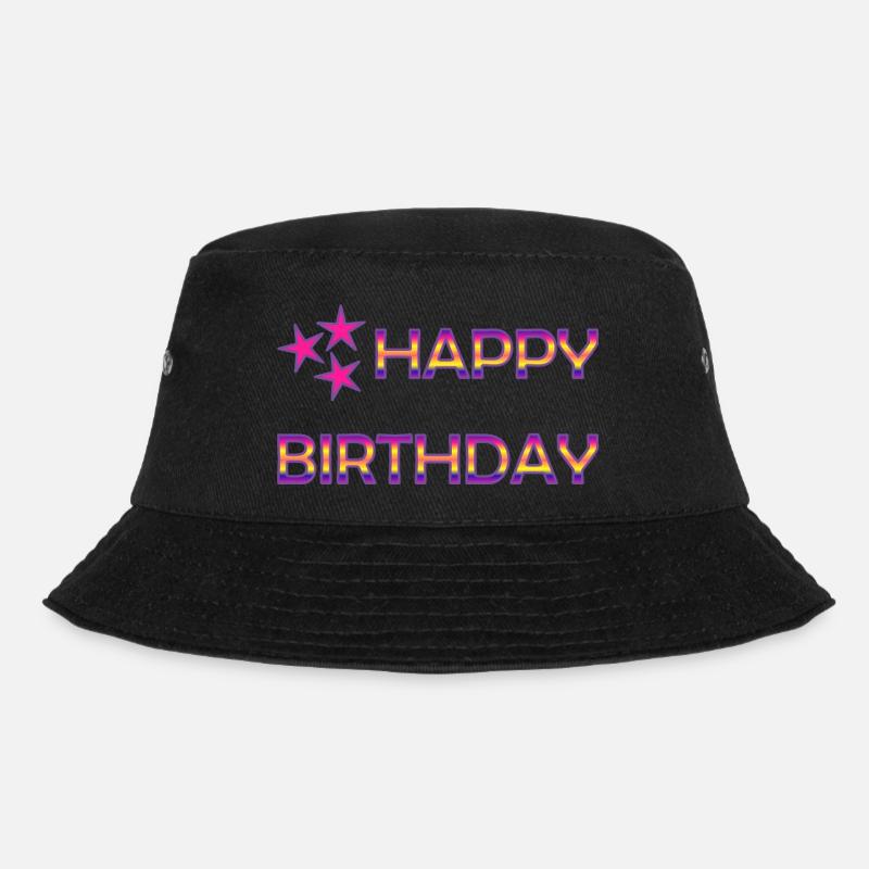 ANNIVERSAIRE. HAPPY BIRTHDAY. JOYEUX ANNIVERSAIRE. - Bob - noir