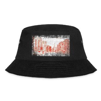 Chicago USA Illinois America Travel United States - Bucket Hat - black - Front - Lela (165cm)