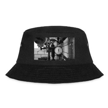 Urbex Photography | Pipes into the past - Bucket Hat - black - Front - Lela (165cm)