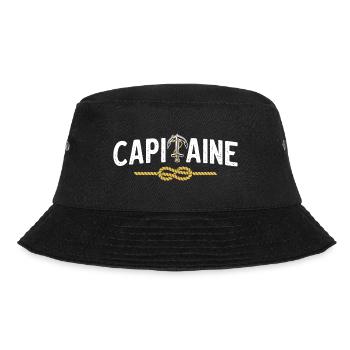 cadeau pour capitaine de bateau et voilier marin - Bob - noir - Devant - Lela (165cm)