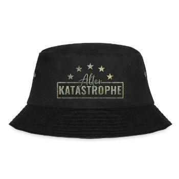 Alter Katastrophe - Bucket Hat - Schwarz - Vorne - Lela (165cm)