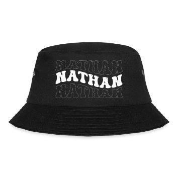 Funny Nathan Groovy 4 Men Women Cool Nathan Tie - Bucket Hat - black - Front - Lela (165cm)