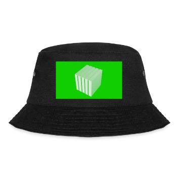 Cube - Bucket Hat - black - Front - Lela (165cm)