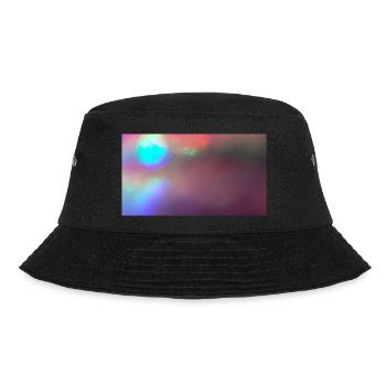Neon Spaceball - Bucket Hat - black - Front - Lela (165cm)
