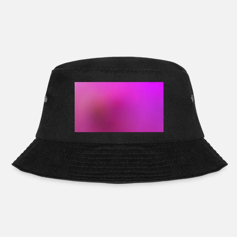 Wild Purple - Bucket Hat - black