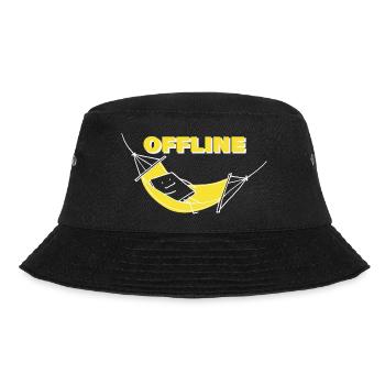 OFFLINE - Bucket Hat - black - Front - Lela (165cm)