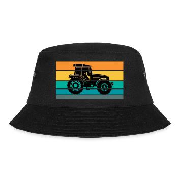 Tractor - Bucket Hat - black - Front - Lela (165cm)