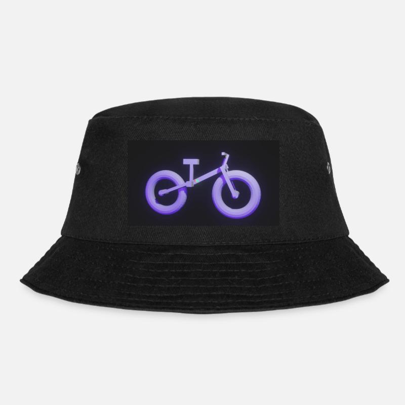 Fahrrad - Bucket Hat - Schwarz