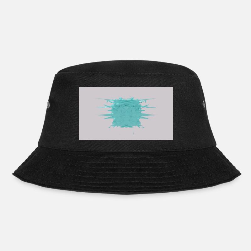 Shard Cube - Bucket Hat - black