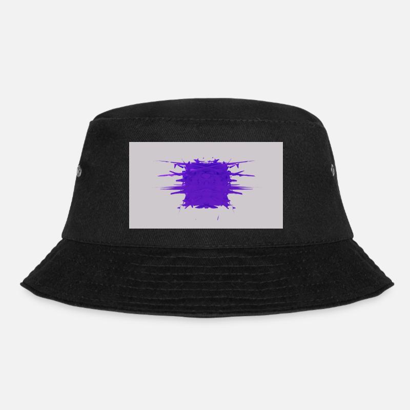 Sliver Cube - Bucket Hat - black