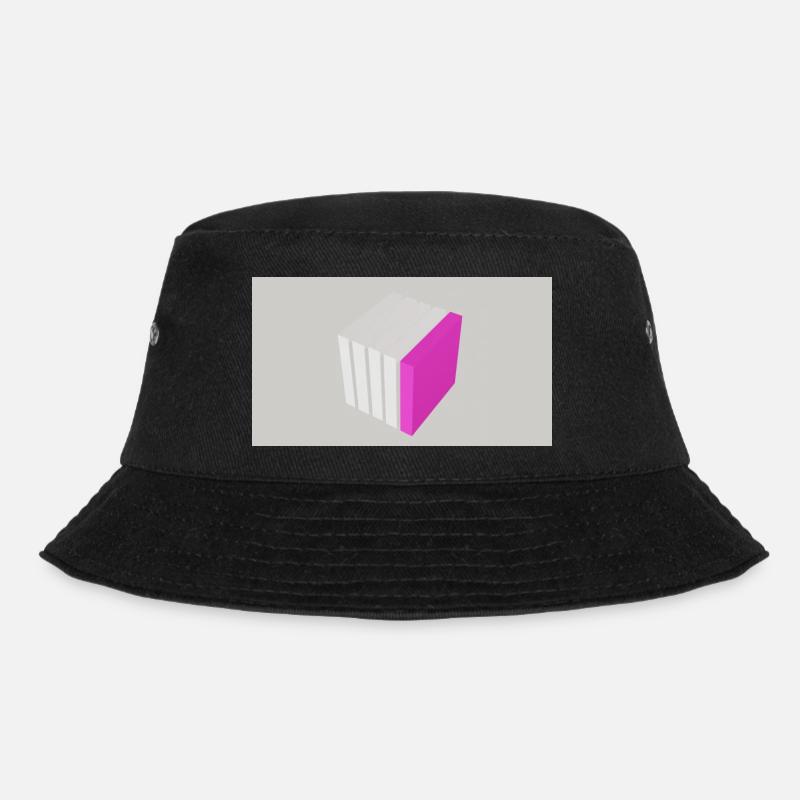 Cube à fendre rose - Bob - noir