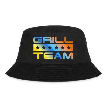 Grill Crew Bunt - Bucket Hat - Schwarz - Vorne - Lela (165cm)