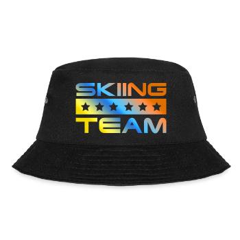 Skiing Crew Bunt - Bucket Hat - Schwarz - Vorne - Lela (165cm)