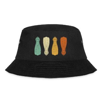 Diving fins Scuba diving - Bucket Hat - black - Front - Lela (165cm)