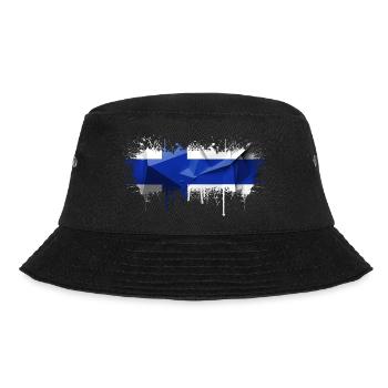 Finland Suomi helsinki scandinavia viking fine FIN - Bucket Hat - black - Front - Lela (165cm)