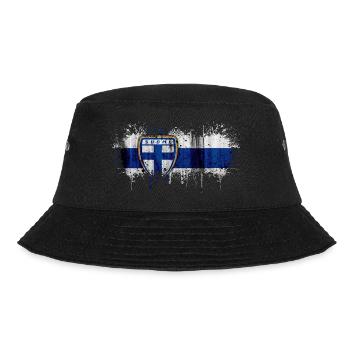 Finland Suomi helsinki scandinavia viking fine FIN - Bucket Hat - black - Front - Lela (165cm)