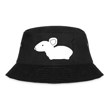 Mouse Icon Animal Cute - Bucket Hat - black - Front - Lela (165cm)