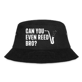 Funny Saxophone Design For Men Women Saxophone - Bucket Hat - black - Front - Lela (165cm)