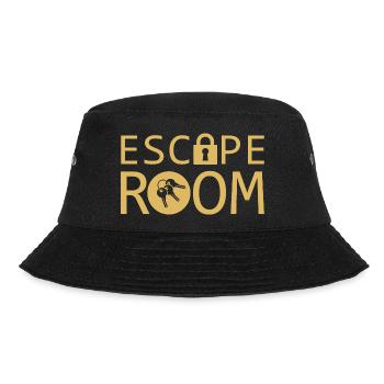 Escape Room Breakout Challenge Puzzle Game - Bucket Hat - black - Front - Lela (165cm)