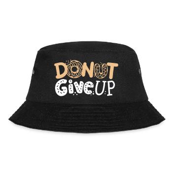 Donut Motivations-Donut - Bucket Hat - Schwarz - Vorne - Lela (165cm)