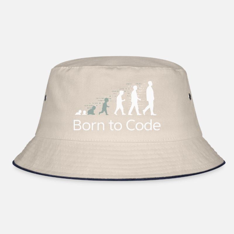 GEBOREN FÜR DEN CODE Bucket Hat