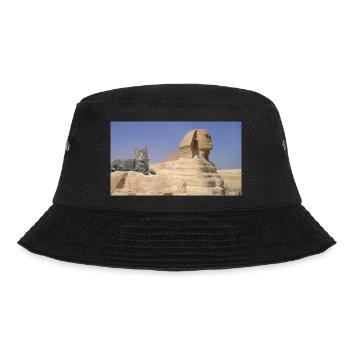 Cat and Sphinx - Bucket Hat - black - Front - Lela (165cm)