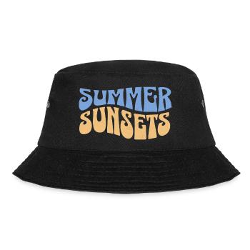 Summer Sunsets Magic - Bucket Hat - Schwarz - Vorne - Lela (165cm)