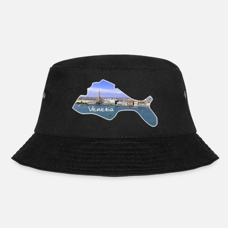Venezia - Venedig - Bucket Hat - Schwarz