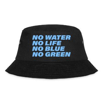 WATER - Bucket Hat - Schwarz - Vorne - Lela (165cm)