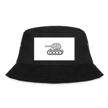 Denkpanzer - Bucket Hat - Schwarz - Vorne - Lela (165cm)