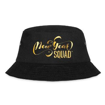 New Year Squad – Cool New Year's Eve Design - Bucket Hat - black - Front - Lela (165cm)