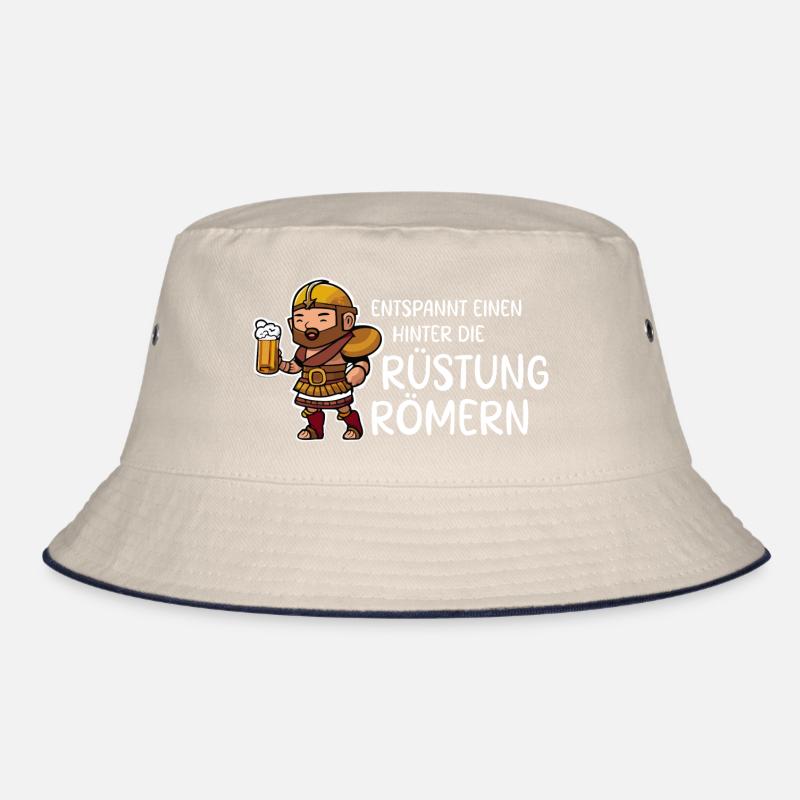 Entspannt einen hinter die Rüstung römern Bucket Hat