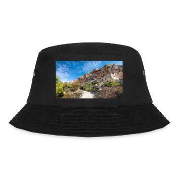 Dingli Felsformation in der Nähe von Dingli Cliffs Malta - Bucket Hat - Schwarz - Vorne - Lela (165cm)