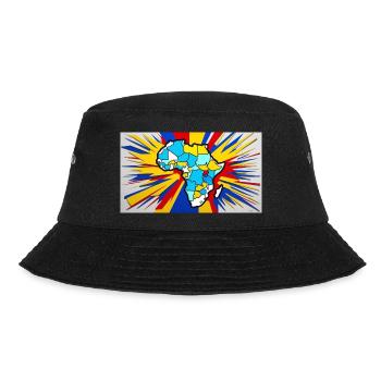 Farbe Afrikas - Bucket Hat - Schwarz - Vorne - Lela (165cm)