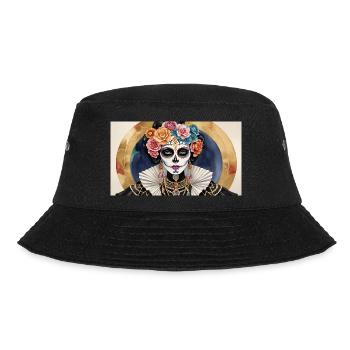 LA CATRINA DELUXE - Bucket Hat - black - Front - Lela (165cm)