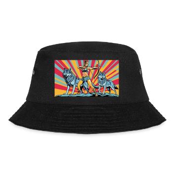 nVx Artemis 1 - Bucket Hat - Schwarz - Vorne - Lela (165cm)