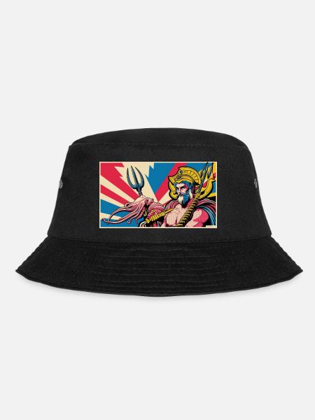 nVx Poseidon 1 - Bucket Hat - Schwarz