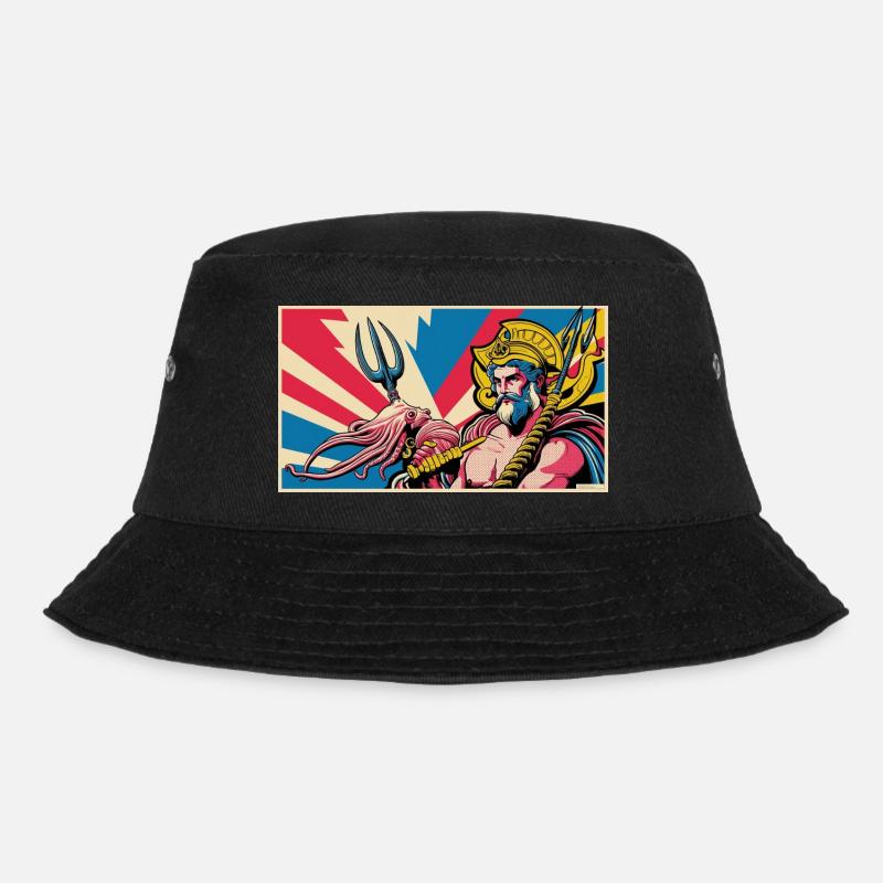 nVx Poseidon 1 - Bucket Hat - Schwarz