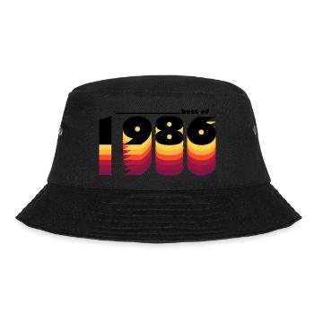 Vintage Celebrating 1986 - 39 Years of Timeless - Bucket Hat - black - Front - Lela (165cm)