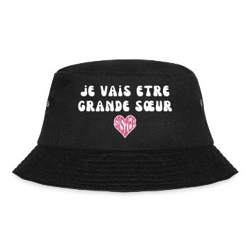 je vais etre grande sœur - Bob - noir - Devant - Lela (165cm)