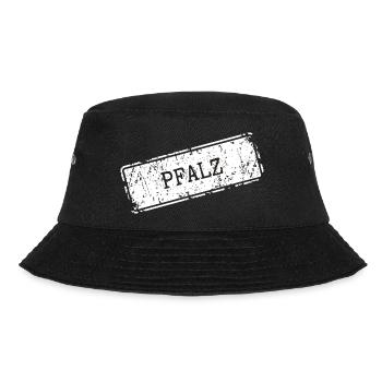 Faszination Pfalz Weinland Design - Bucket Hat - Schwarz - Vorne - Lela (165cm)