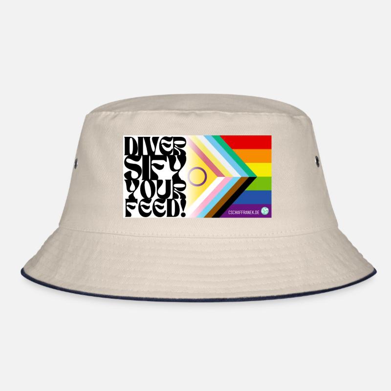 🌈♿ Pride & Disability – Inklusive Flagge Bucket Hat
