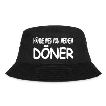 Döner - Bucket Hat - Schwarz - Vorne - Lela (165cm)
