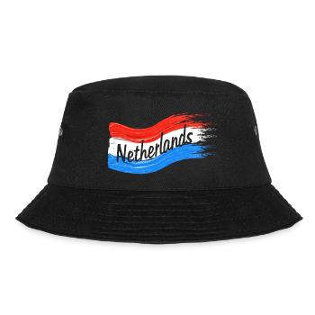 Netherlands Flag - Bucket Hat - black - Front - Lela (165cm)