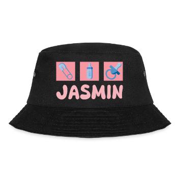 Jasmin as a pacifier - Bucket Hat - black - Front - Lela (165cm)