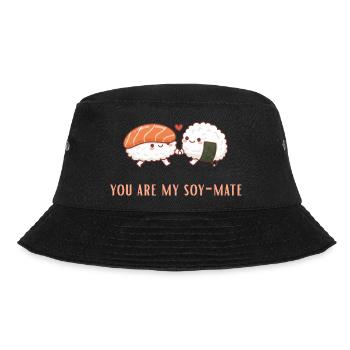 Soy-Mate Sushi Love Duo soulmate - Bucket Hat - black - Front - Lela (165cm)