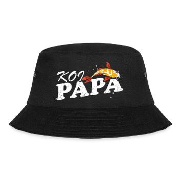 Koi Papa Étang Drôle Papa Éleveur de Poissons Fierté - Bob - noir - Devant - Lela (165cm)